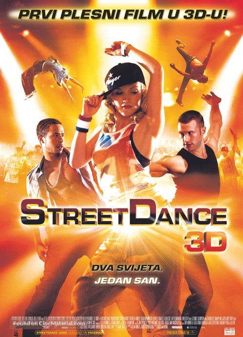 StreetDance 3D - Croatian Movie Poster