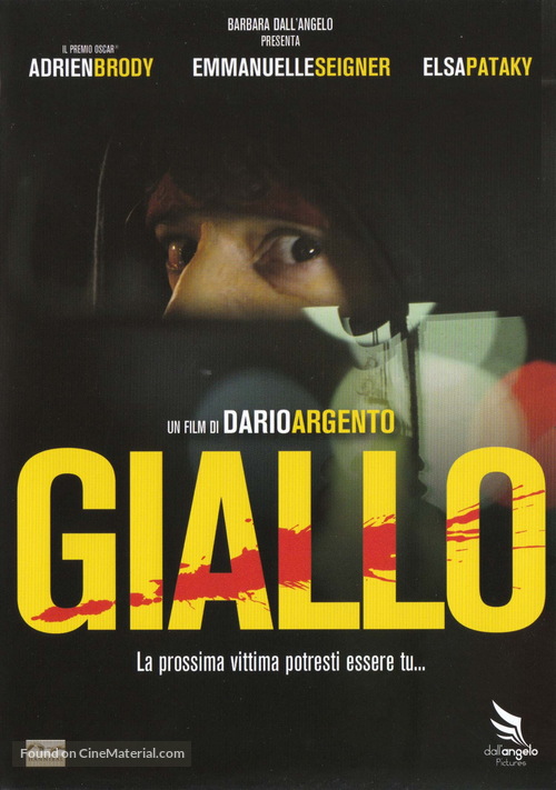 Giallo - Italian Movie Cover