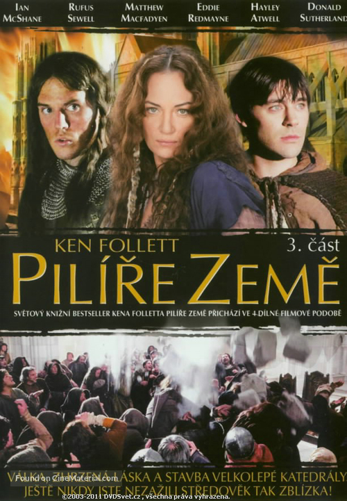 &quot;The Pillars of the Earth&quot; - Czech DVD movie cover