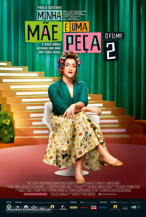Minha M&atilde;e &eacute; uma Pe&ccedil;a 2: O Filme - Brazilian Movie Poster