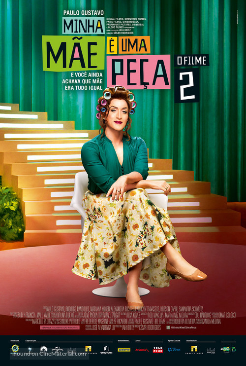 Minha M&atilde;e &eacute; uma Pe&ccedil;a 2: O Filme - Brazilian Movie Poster