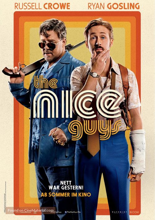 The Nice Guys - German Movie Poster