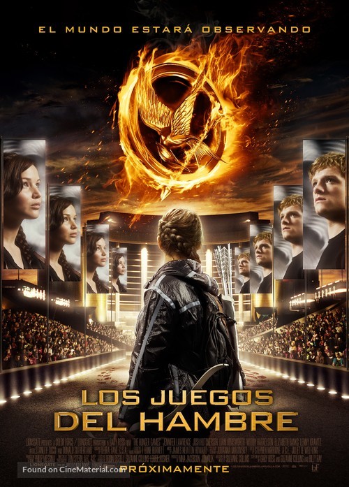 The Hunger Games - Chilean Movie Poster