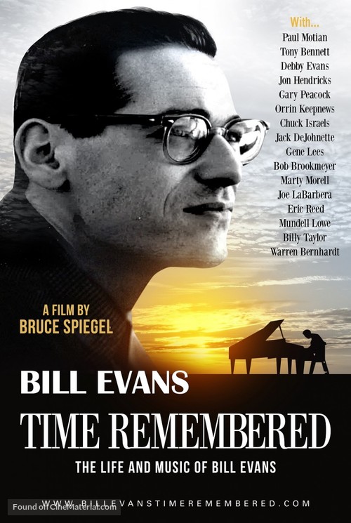 Bill Evans: Time Remembered - Movie Poster