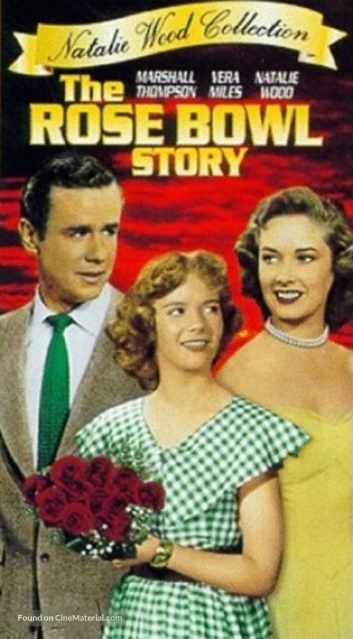 The Rose Bowl Story - VHS movie cover