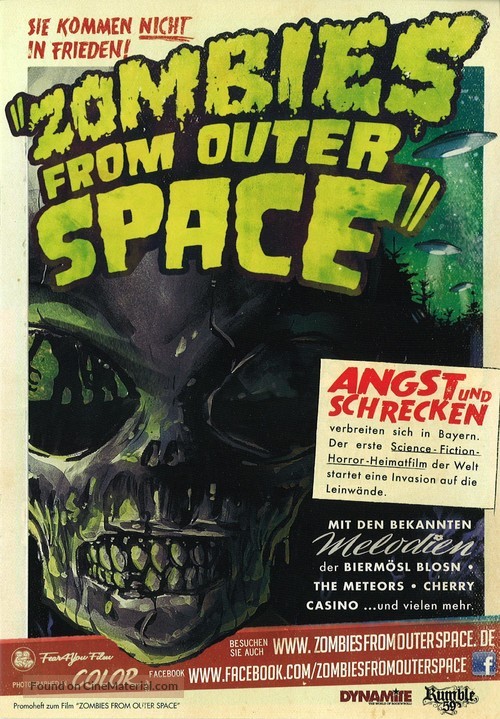 Zombies from Outer Space - German Movie Poster