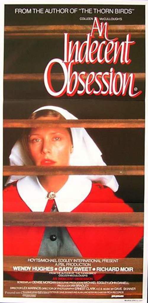 An Indecent Obsession - Australian Movie Poster