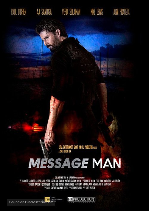 Message Man - Indonesian Movie Poster