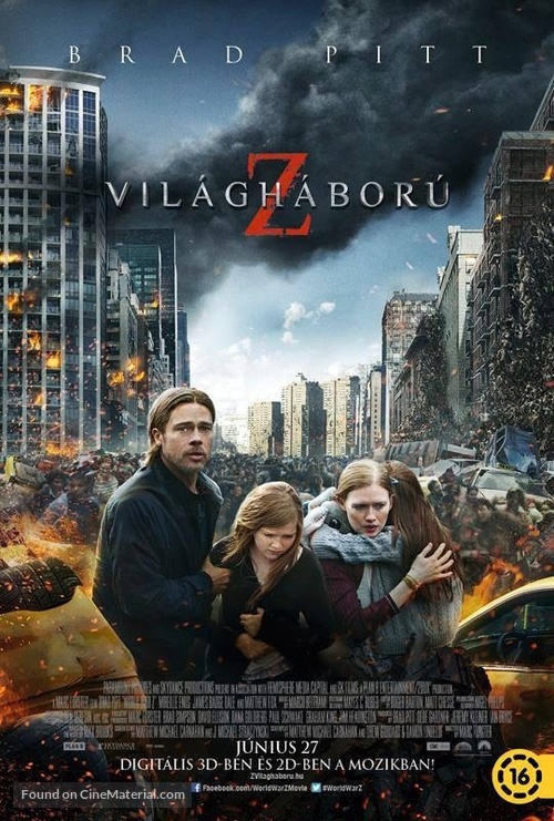 World War Z - Hungarian Movie Poster