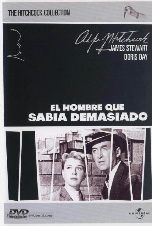 The Man Who Knew Too Much - Spanish DVD movie cover