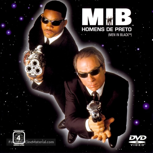 Men in Black - Brazilian Blu-Ray movie cover