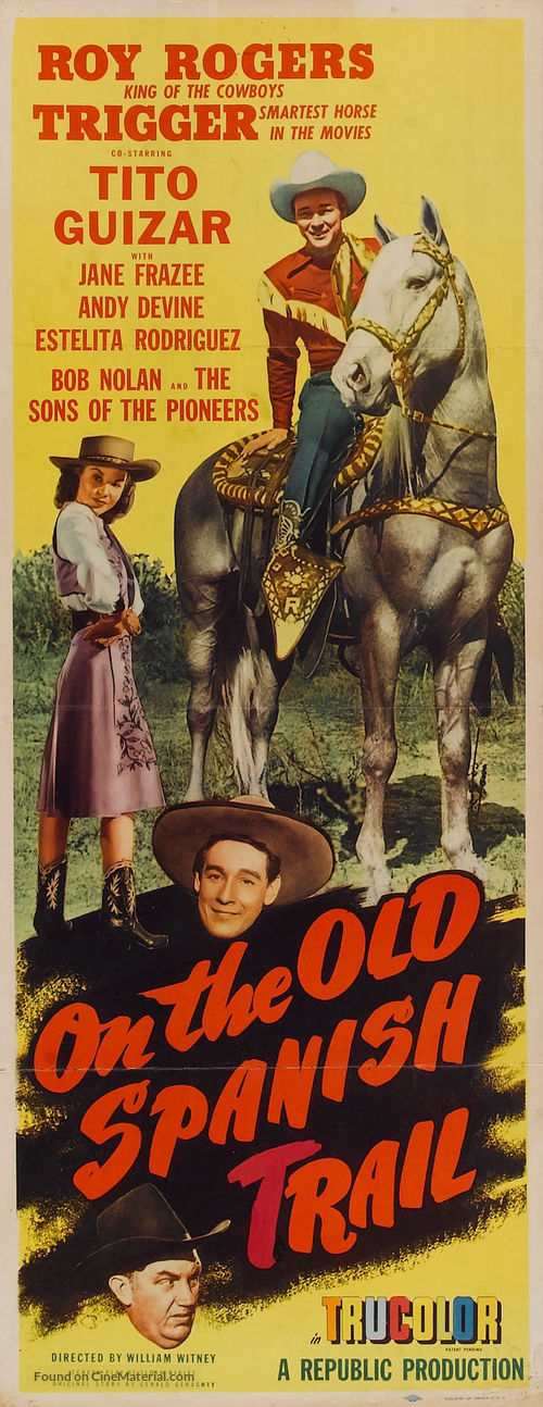 On the Old Spanish Trail - Movie Poster