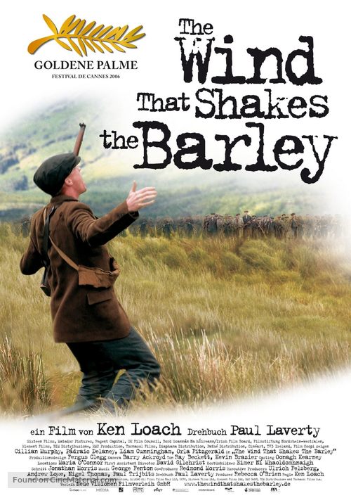 The Wind That Shakes the Barley - German Movie Poster