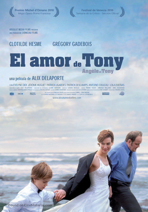 Ang&egrave;le et Tony - Spanish Movie Poster