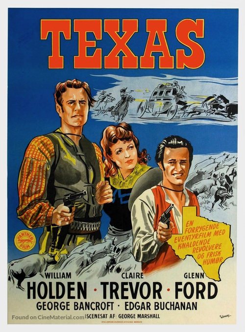 Texas - Danish Movie Poster