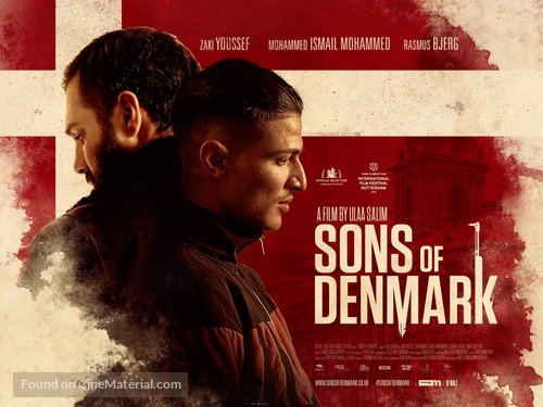 Danmarks s&oslash;nner - British Movie Poster