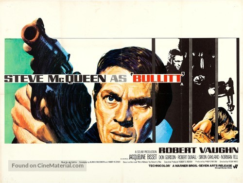 Bullitt - British Movie Poster