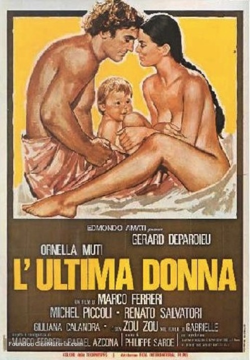 La derni&egrave;re femme - Italian Movie Poster