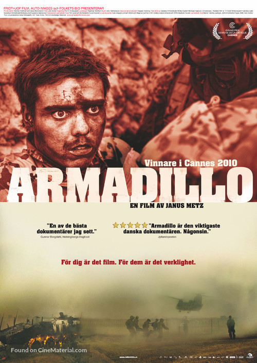 Armadillo - Swedish Movie Poster