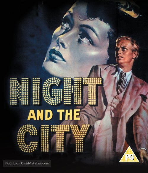 Night and the City - British Blu-Ray movie cover