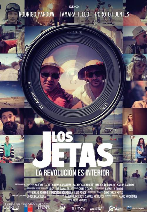 Los Jetas - La revoluci&oacute;n es interior - Chilean Movie Poster
