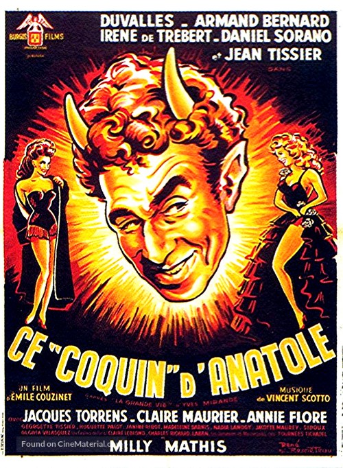 Ce coquin d&#039;Anatole - French Movie Poster