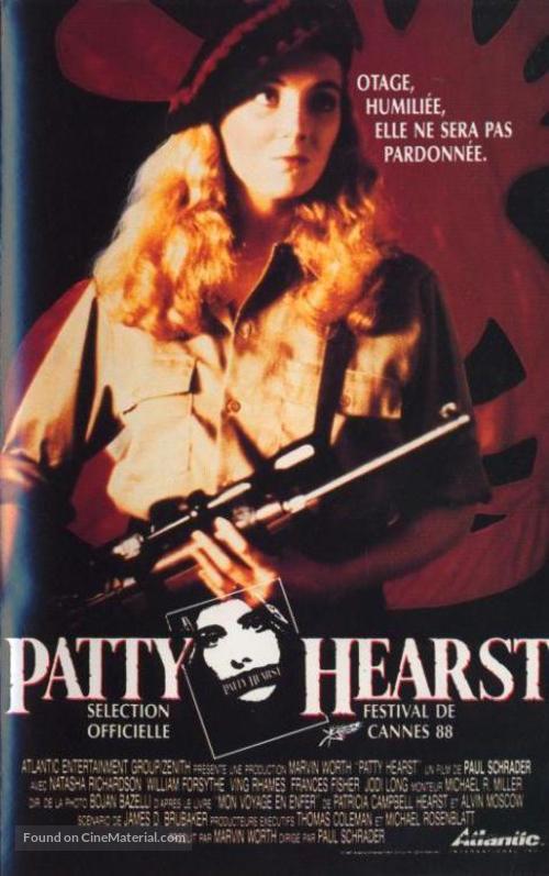 Patty Hearst - French VHS movie cover