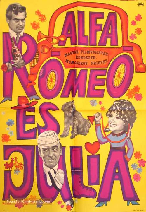 Alfa Rome&oacute; &eacute;s J&uacute;lia - Hungarian Movie Poster