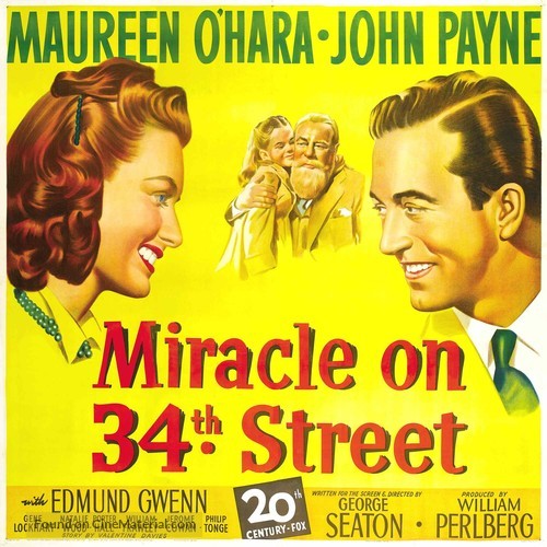 Miracle on 34th Street - Movie Poster