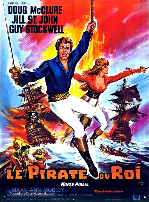 The King&#039;s Pirate - French Movie Poster