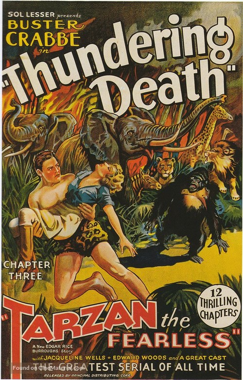 Tarzan the Fearless - Movie Poster