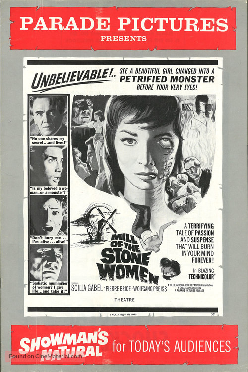 Il mulino delle donne di pietra - Movie Poster