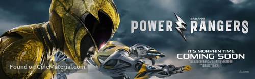 Power Rangers - British Movie Poster