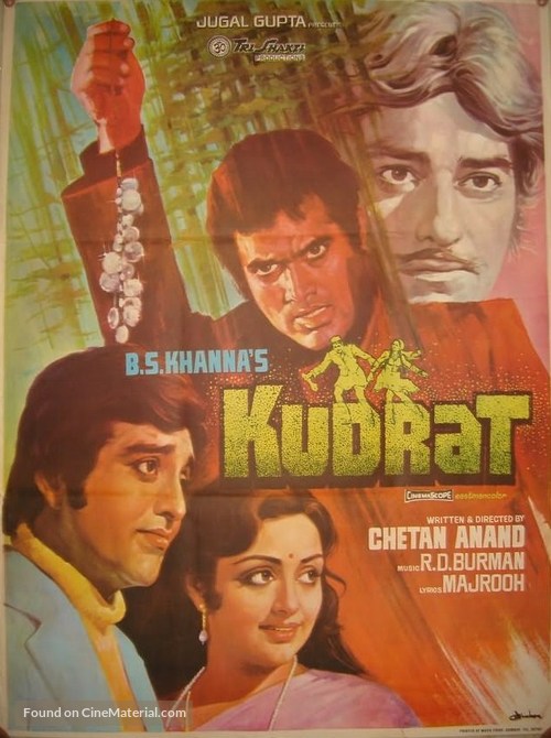 Kudrat - Indian Movie Poster