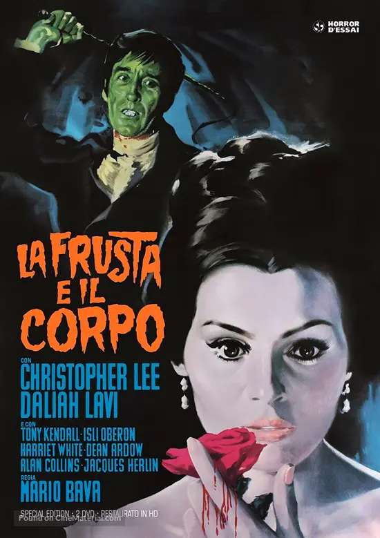 La frusta e il corpo - Italian Movie Cover