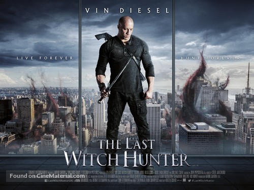 The Last Witch Hunter - British Movie Poster