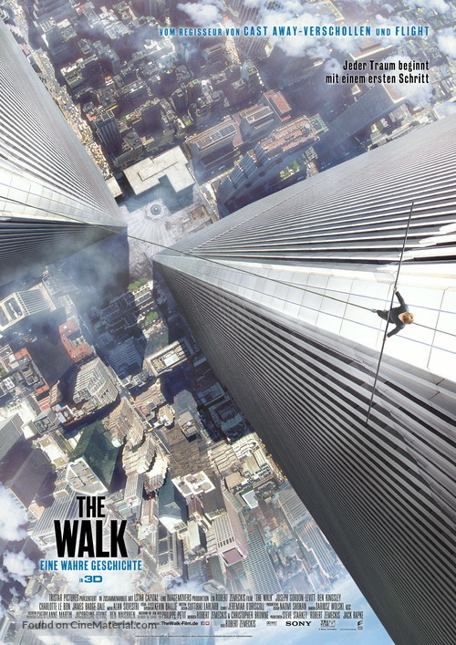 The Walk - German Movie Poster