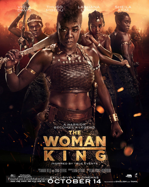 The Woman King - Indian Movie Poster