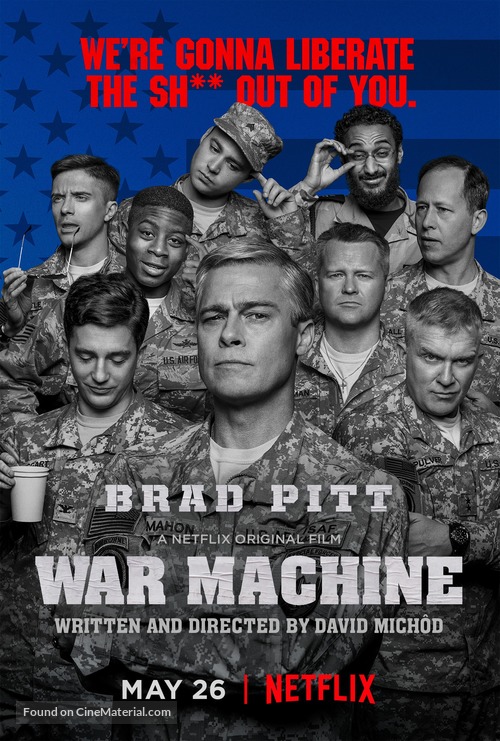 War Machine - Movie Poster