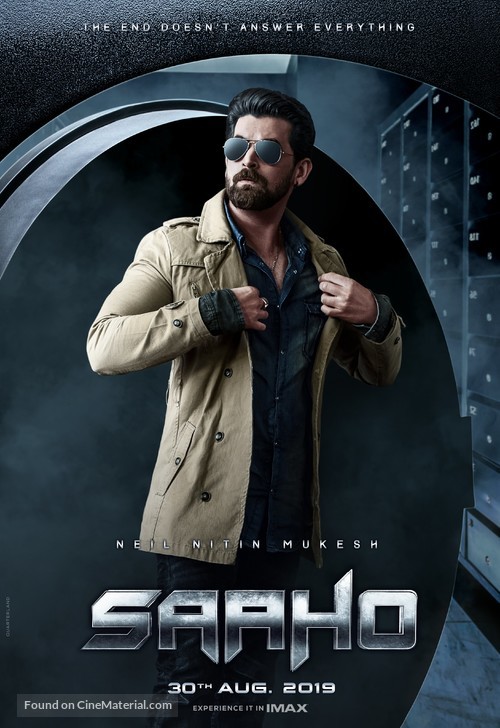 Saaho - Indian Movie Poster