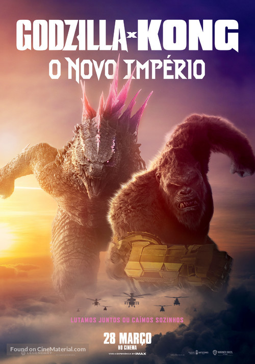 Godzilla x Kong: The New Empire - Portuguese Movie Poster
