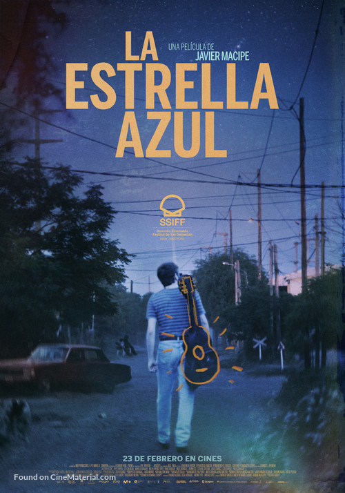 La estrella azul - Spanish Movie Poster