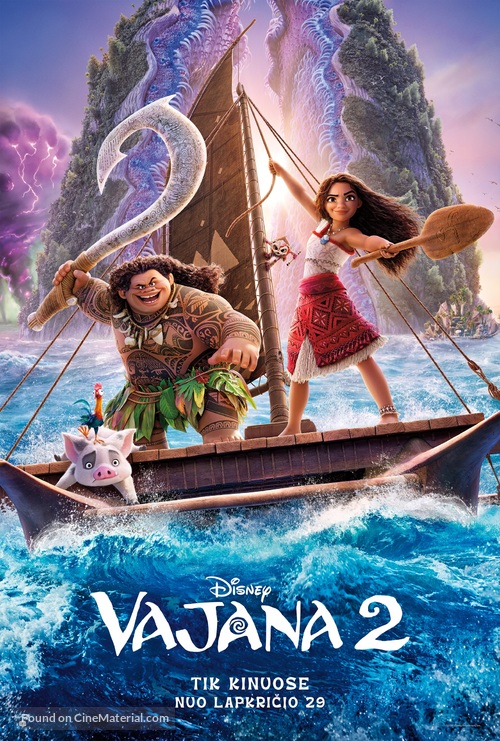 Moana 2 - Lithuanian Movie Poster