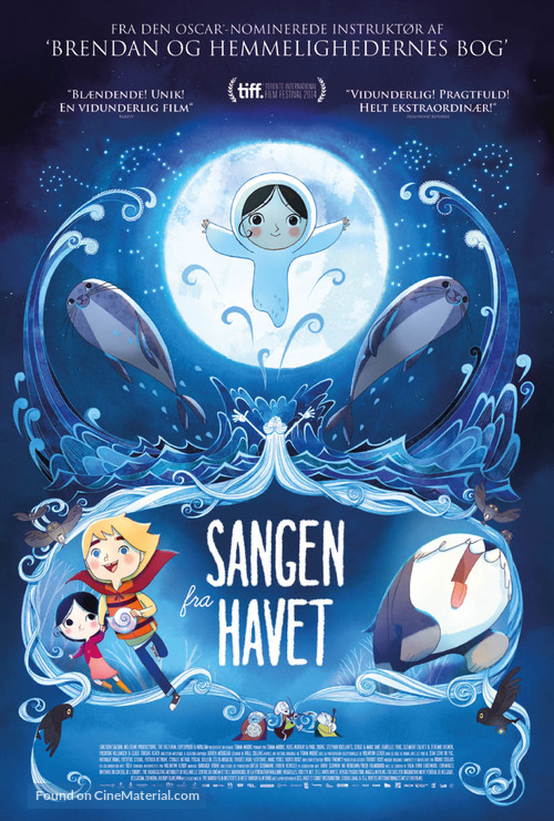 Song of the Sea - Danish Movie Poster