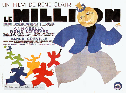 Million, Le - French Movie Poster