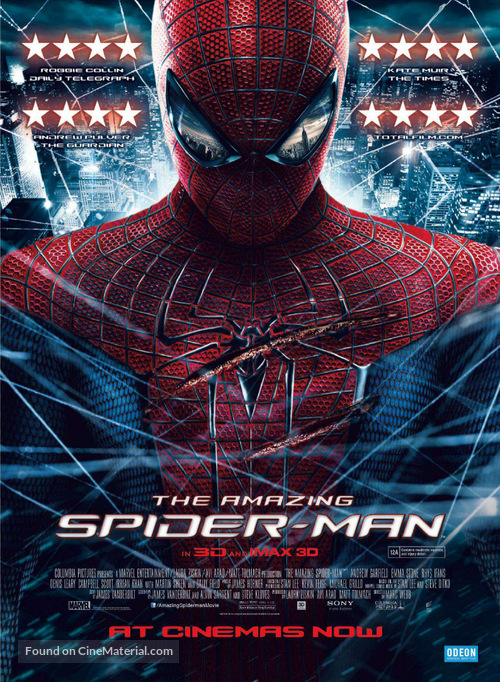 The Amazing Spider-Man - British Movie Poster