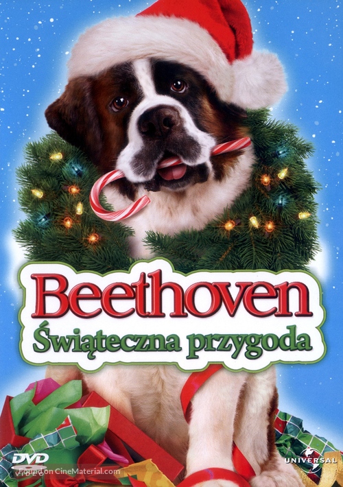 Beethoven&#039;s Christmas Adventure - Polish Movie Cover