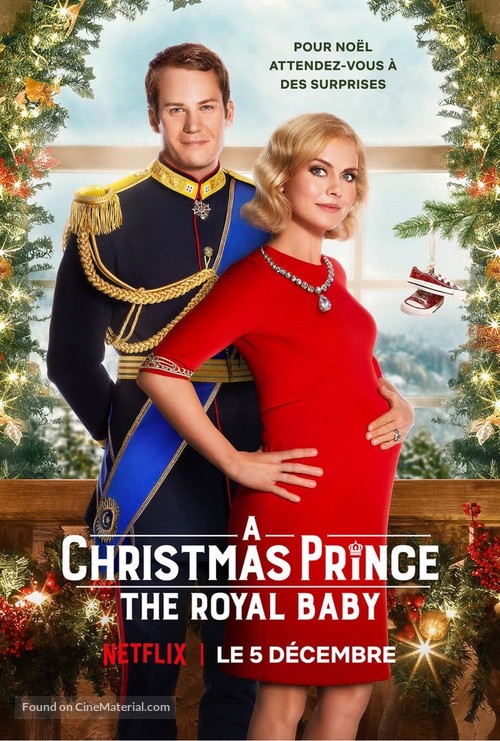 A Christmas Prince: The Royal Baby - French Movie Poster