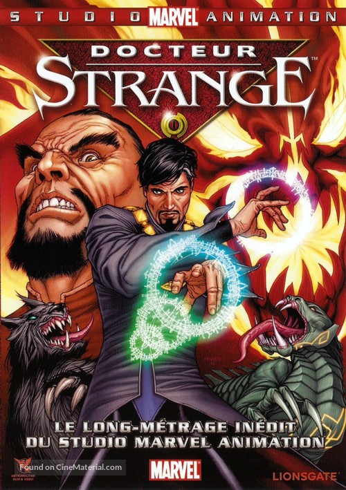 Doctor Strange - French DVD movie cover