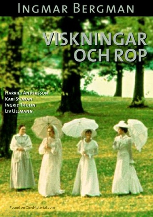 Viskningar och rop - Swedish Movie Cover